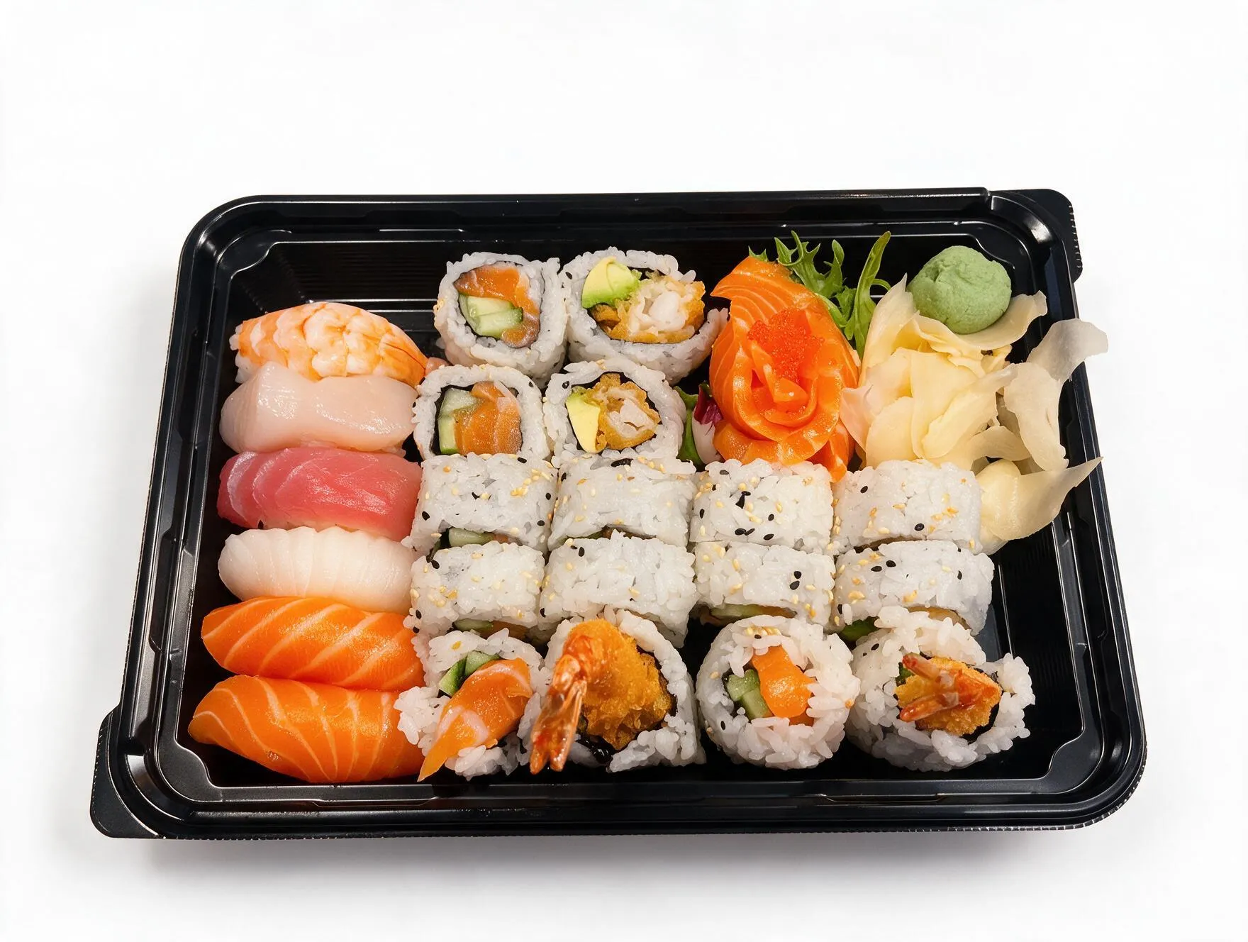 Lakssushi meny – fersk laks nigiri og maki – Unik Sushi og Roll Oslo