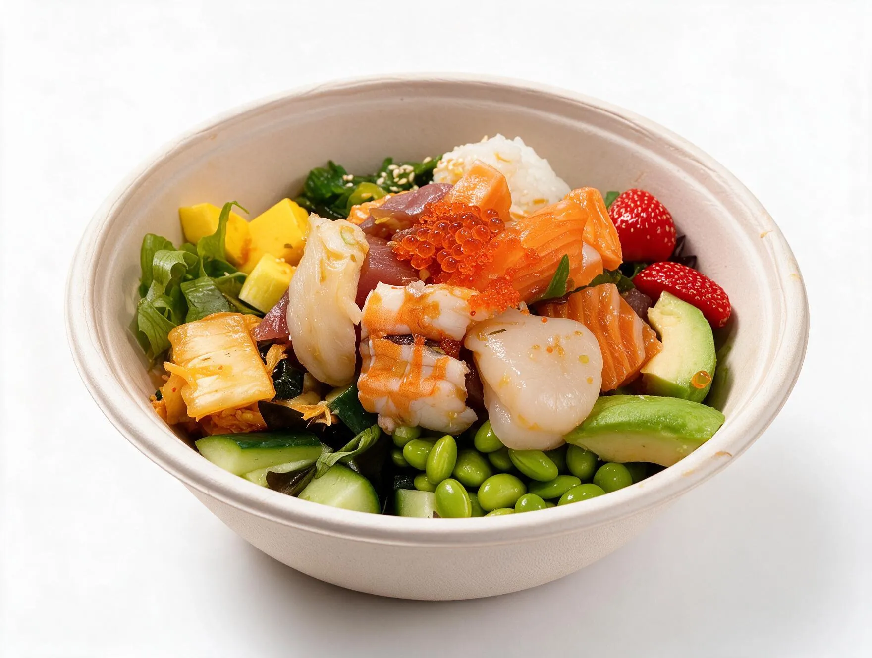 Sushi Bowl – fargerik bowl med ris, laks og grønnsaker – Unik Sushi og Roll Oslo